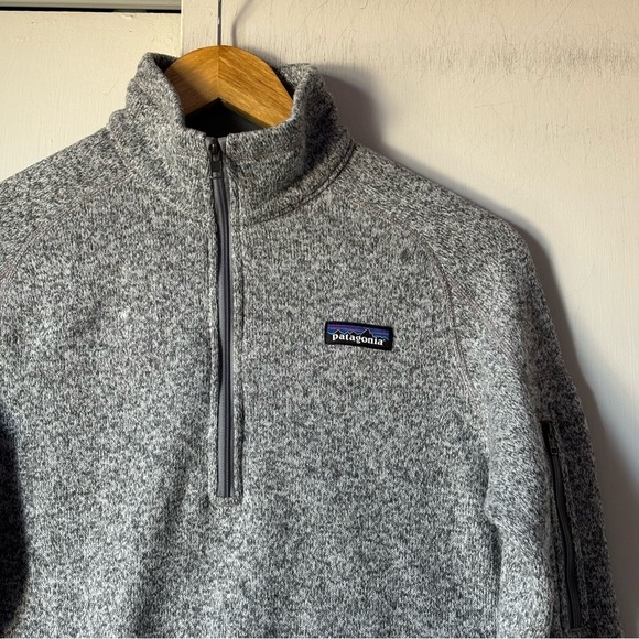 Patagonia Better Sweater 1/4 - Zip Fleece in Birch White - Picture 4 of 10
